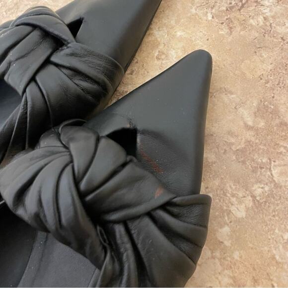 Rebecca Minkoff Coretta Leather Mules Size 6 - Picture 3 of 5